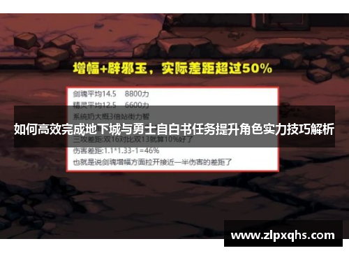 如何高效完成地下城与勇士自白书任务提升角色实力技巧解析